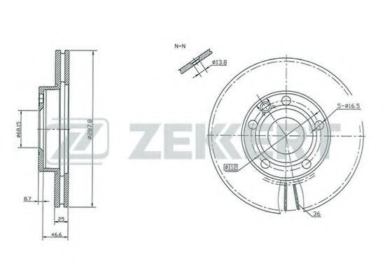 BS-5198 ZEKKERT  