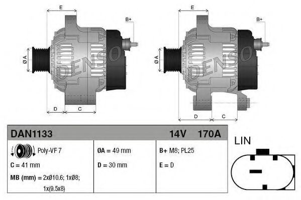 DAN1133 DENSO 