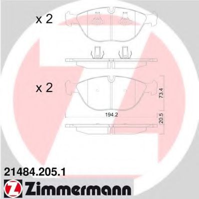 21484.205.1 OTTO ZIMMERMANN   ,  